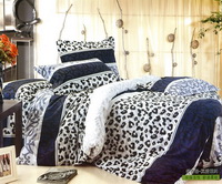 White Cheetah Print Bedding Sets
