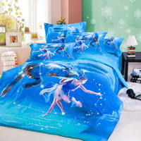 Capricorn Oil Painting Style Zodiac Signs Bedding Set