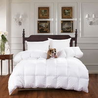 White Luxury Duck Down Comforter