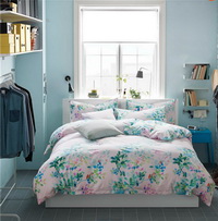 Lico Green Bedding Set Luxury Bedding Scandinavian Design Duvet Cover Pillow Sham Flat Sheet Gift Idea