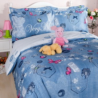 Princess Jeans Kids Bedding Sets For Girls